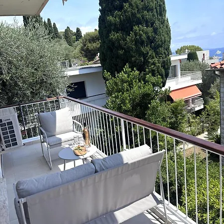 Appartement Vue Terrasse Cap Ferrat Climatisé Plages