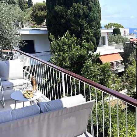 Vue Terrasse Cap Ferrat Climatisé Plages