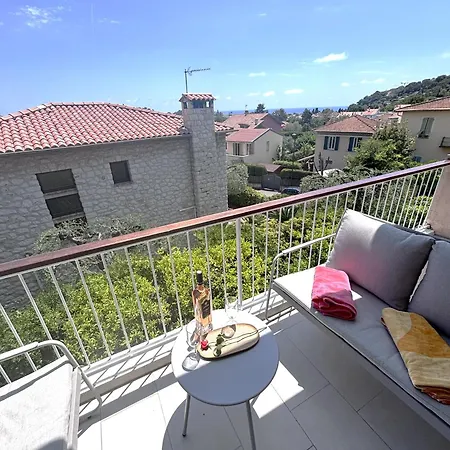 Vue Terrasse Cap Ferrat Climatise Plages
